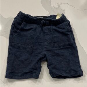 7 For All Mankind Dark Blue Kids Shorts